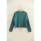 Soft + Slouchy Raglan Pullover I White