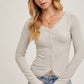 Lace Trim Knit Cardigan Top