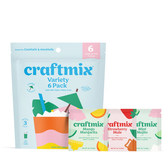 Variety Pack Cocktail Mixers - 6 Servings