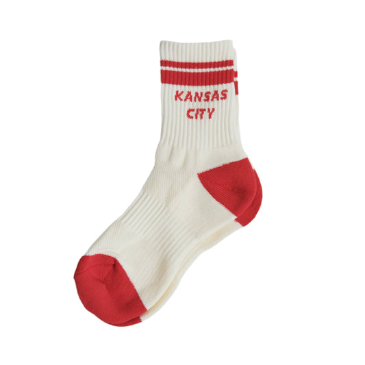 KC Cream Crew Socks