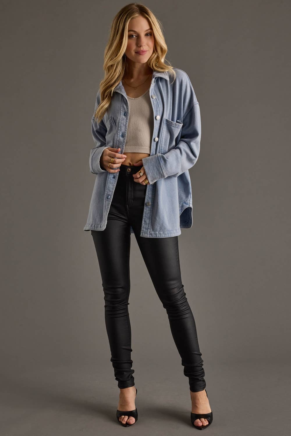 The Everyday Denim Shacket