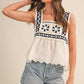 Crochet Babydoll Tank
