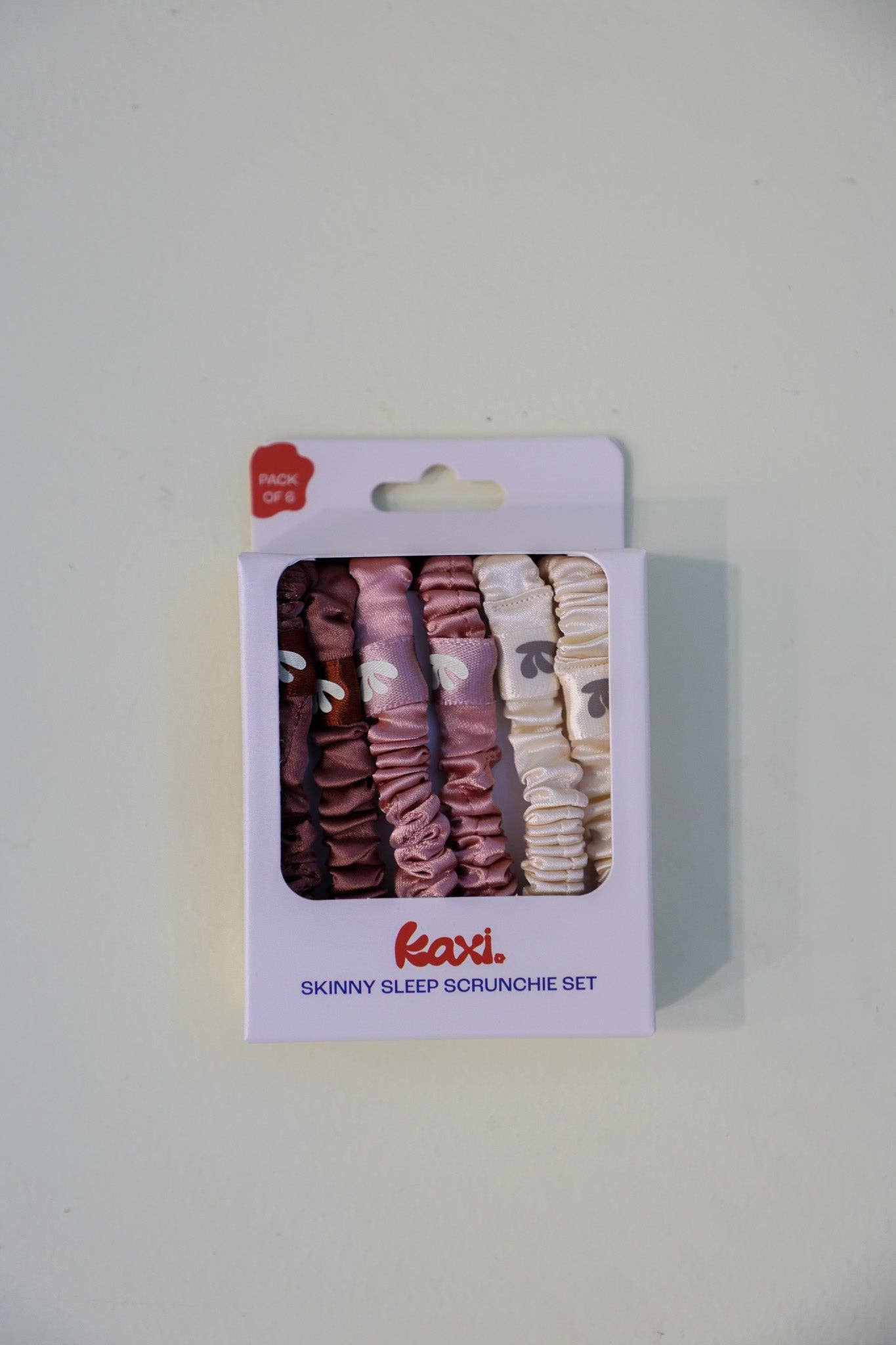 SKINNY SATIN SLEEP SCRUNCHIE SET: COLORED PACK
