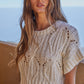 Dainty Crochet Sweater