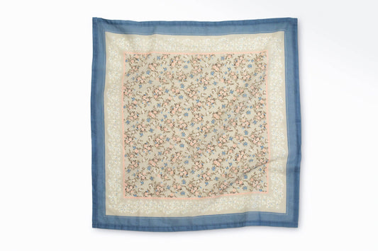 Flutterby Bandana | Afternoon Sonnet - Green Ditsy Floral