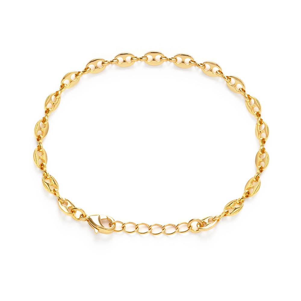 Oval Chain Link Bracelet