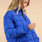 Solid Puffer Padded Warm Jacket