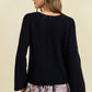 Midnight Haze Knit Cardigan
