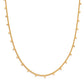 Tiny Dot Chain Necklace