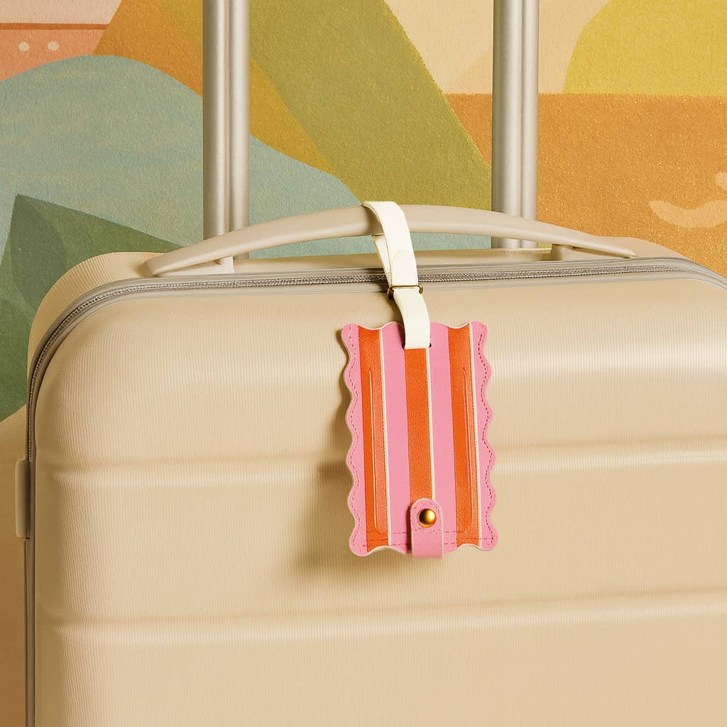 Jetsetter Luggage Tag I Sicily Stripes