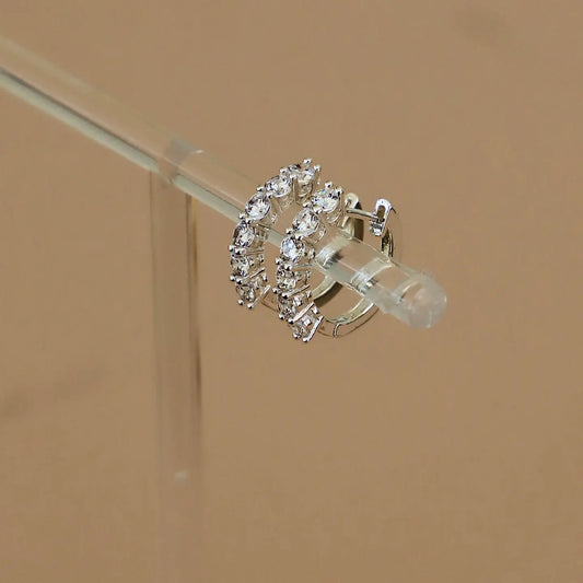 Elan Silver Hoops