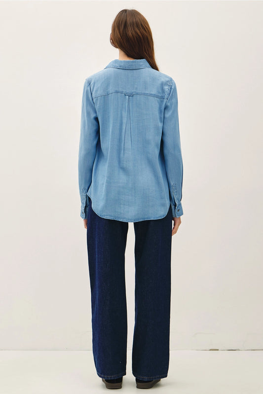 Denim Tencel Shirt