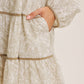 Romantic Toile Mini Dress