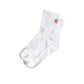 White KC Ruffle Socks