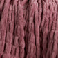 Luxury Heavyweight Ruched Throw Blankets