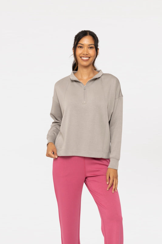 Elevated Quarter Zip Pullover