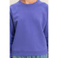 Soft + Slouchy Raglan Pullover I White