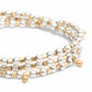 Everyday Mixed Metal Beaded Wrap