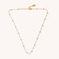 Colorful Gold Ball Necklace