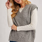 Oversized Knit Vest