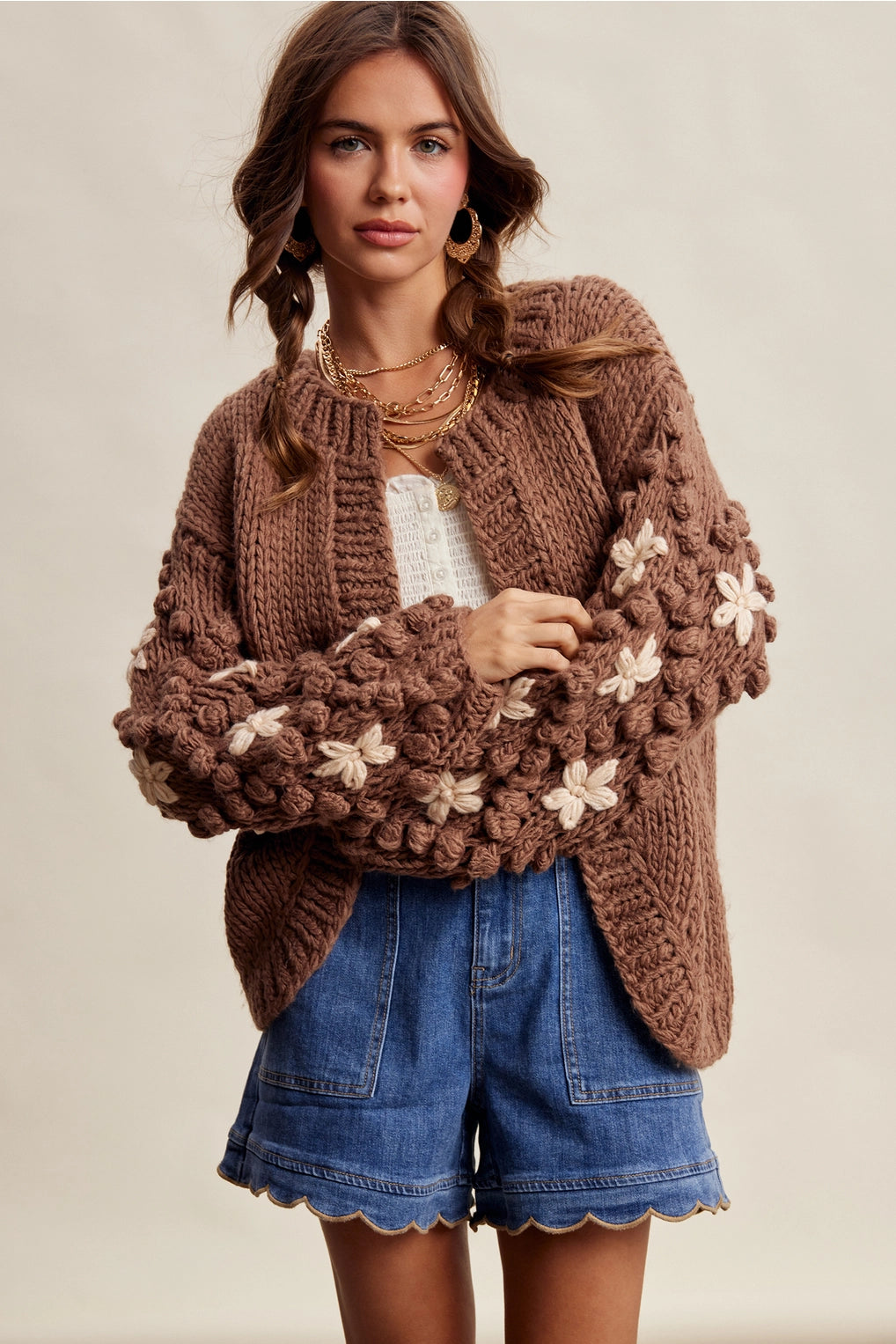 Meadow Bloom Knit Cardigan