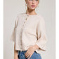Wide Sleeve Knit Cardigan