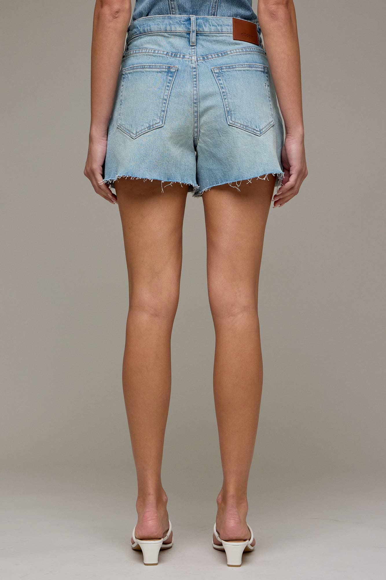 Ava Raw Hem Shorts