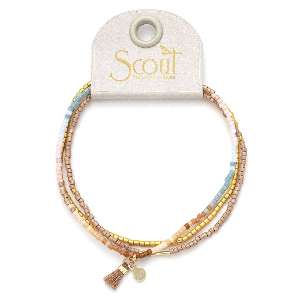Simply Chic Bracelet Trio I Desert & Gold
