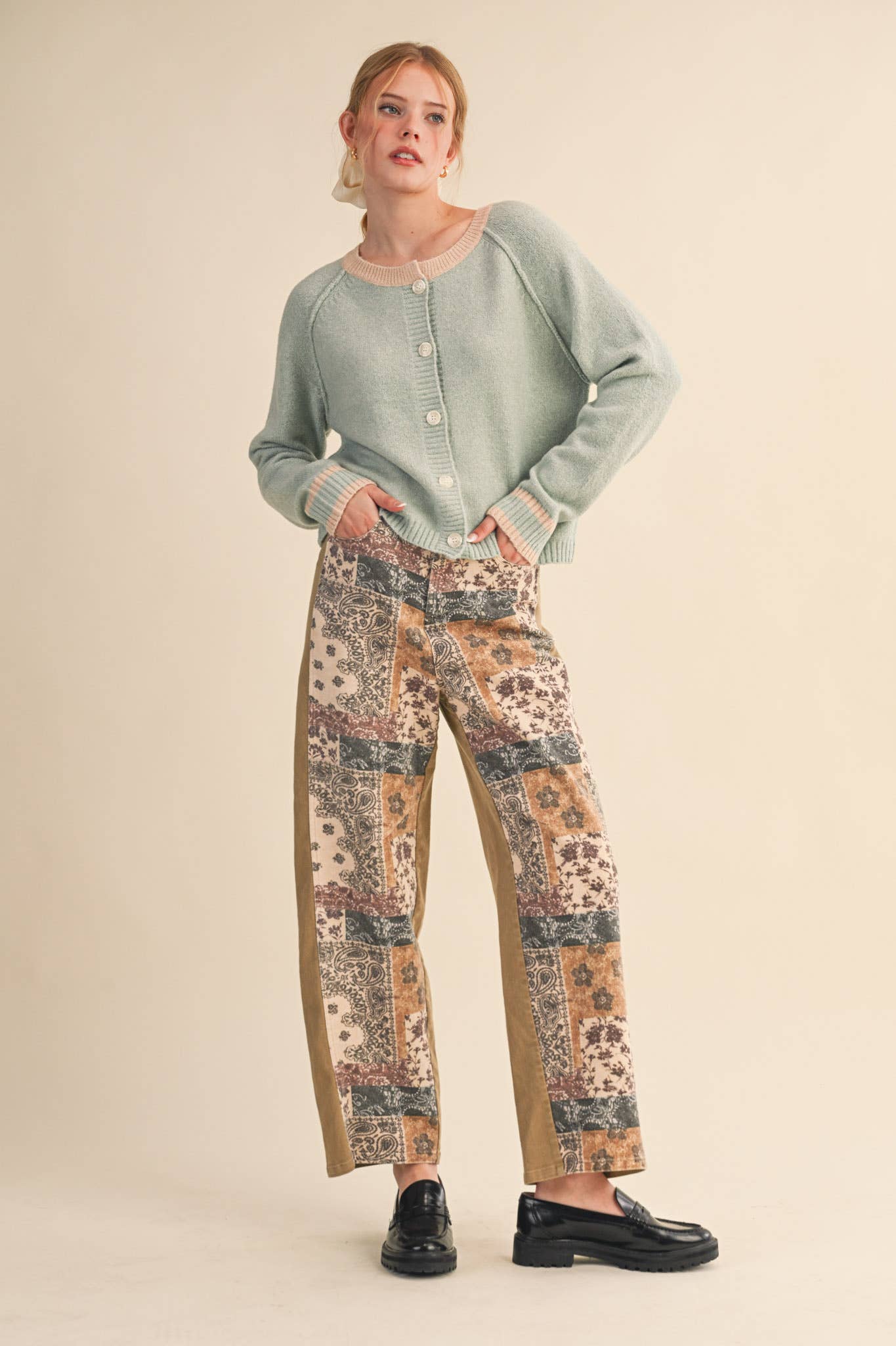 The Elevated Two-Tone Cardi