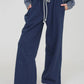 Foldover Drawstring Lounge Pant