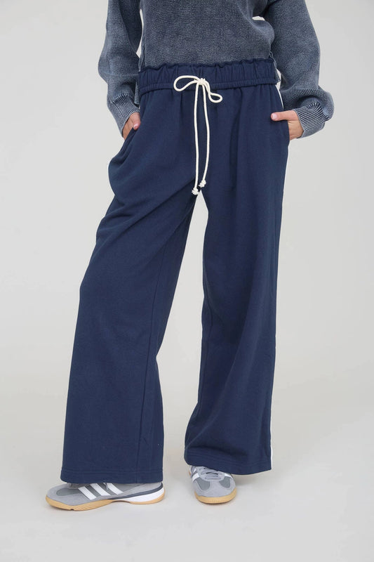 Foldover Drawstring Lounge Pant