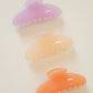 Jelly Claw Clip: Cream