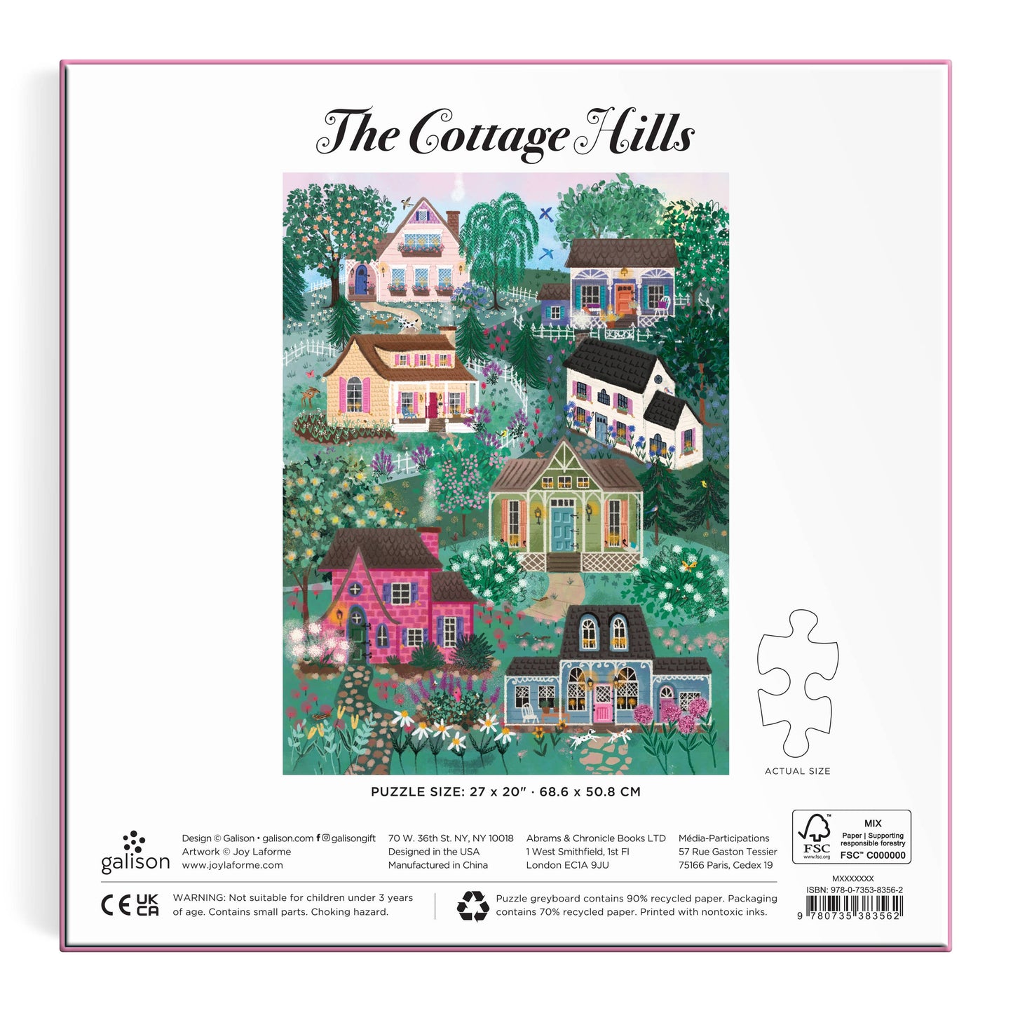 The Cottage Hills 1000 Piece Puzzle