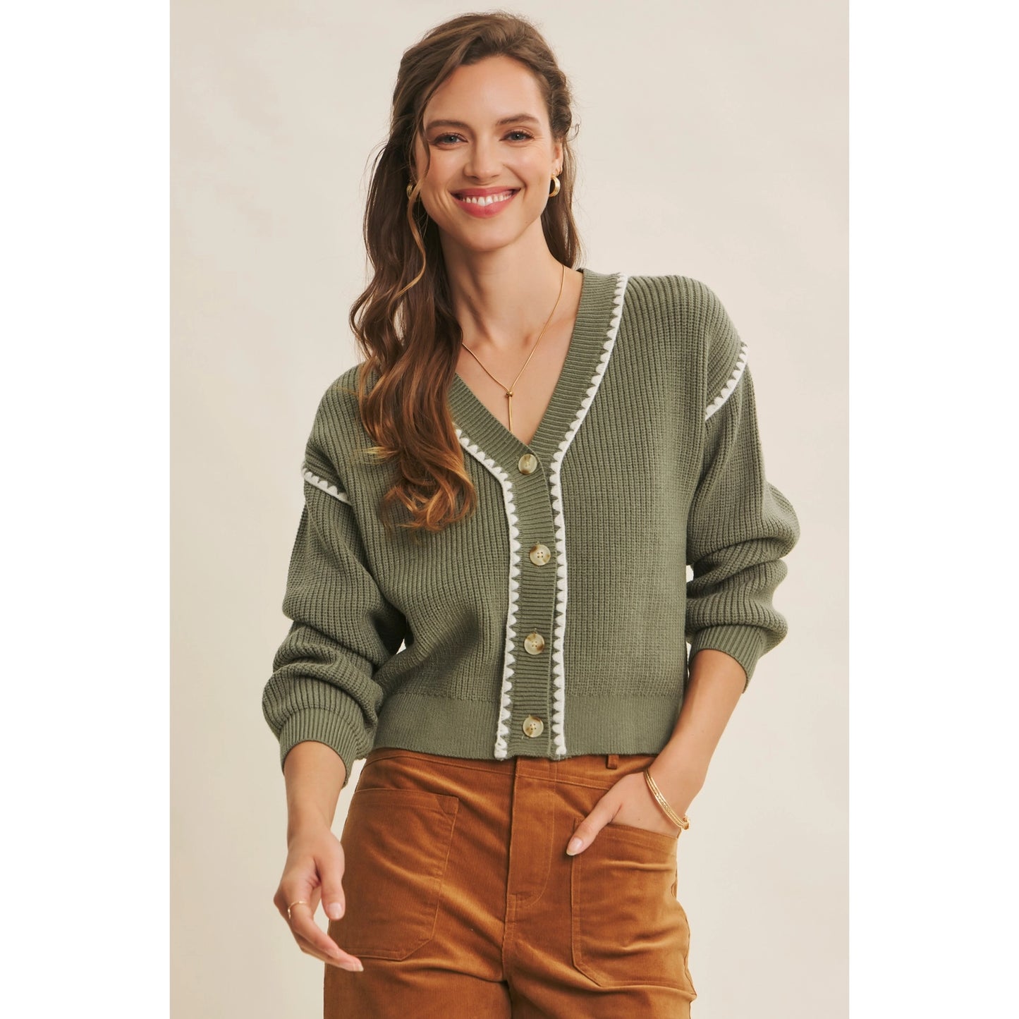 Stitch Sweater Cardigan