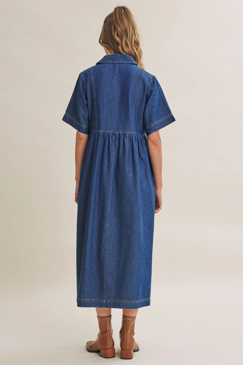 Denim Days Midi Dress