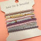 Hair Tie & Bracelet | Pastel