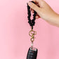 Black Leather Keychain