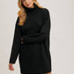 Turtle Neck Sweater Dress