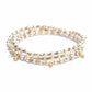 Everyday Mixed Metal Beaded Wrap