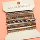 Hair Tie & Bracelet | Brown