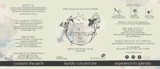 Laundry Soap Free & Clear