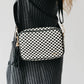Woven Checkered Bag