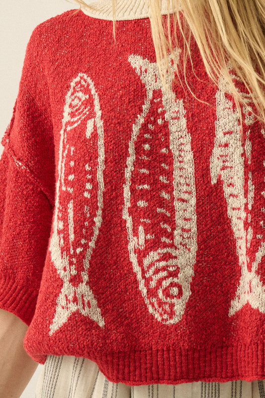 Coastal Catch Pullover