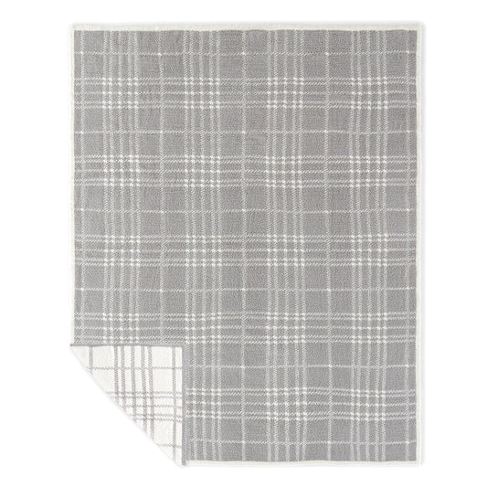 Quinn Plaid Cozy Knit Throw