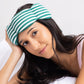 Green Cabana Weighted Sleep Mask
