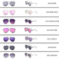 Ace I Unisex Aviator Sunglasses I Jet Black