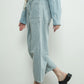 Barrel Denim Tie Pants
