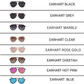 Earhart I Women’s Aviator Sunglasses I Clear