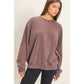 Mineral Wash Crew I Brown