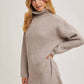 Turtle Neck Sweater Dress